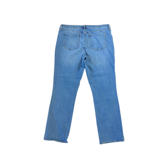 Gloria Vanderbilt Jeans Rail Straight All-Around Slimming Effect Denim Blue 18 - Picture 4 of 8